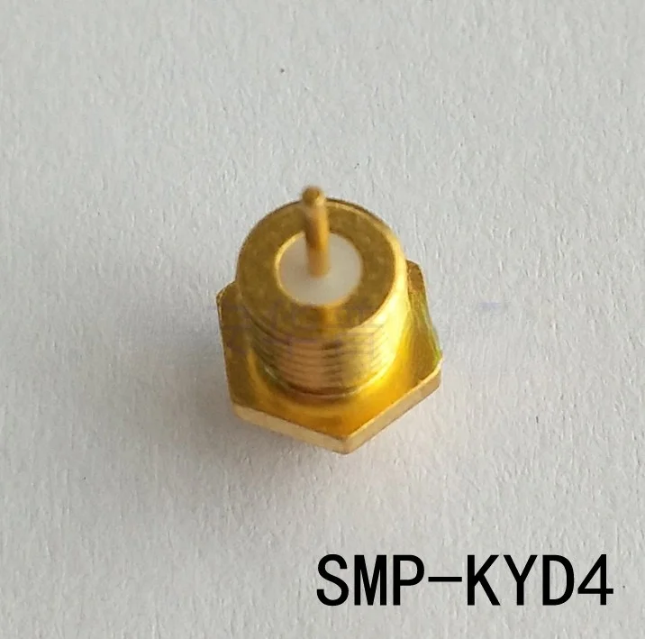 Connettore di SMP RF del circuito di saldatura del connettore femminile SMP della parete filettata connettore di RF di 2Pcs SMP-KYD4