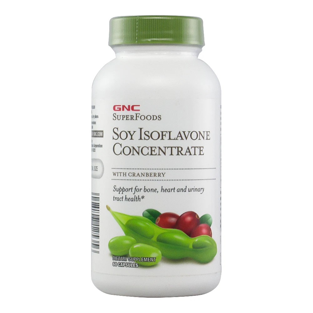 

Free Shipping Soy Isoflavone Congentrate With Cranberry 60 Capsules