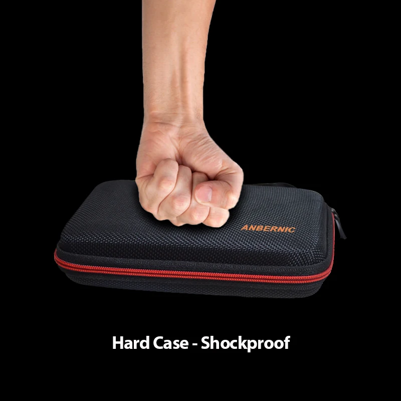Anberonic-RG350 RG350M حقيبة حماية حافظة لألعاب ريترو RG351MP RG351P وحدة التحكم المحمولة المحمولة لعبة لاعب RG552 قذيفة