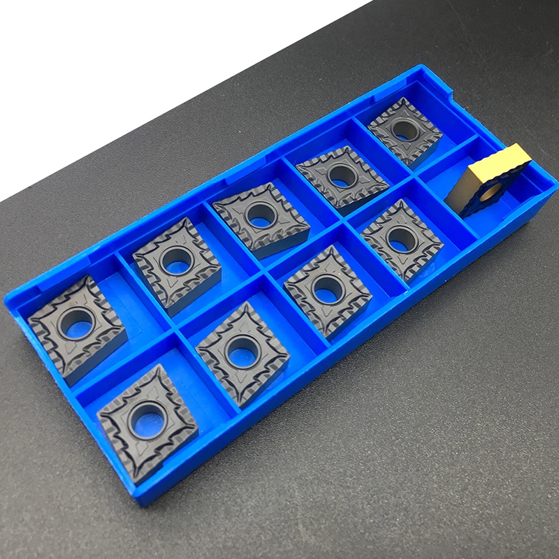 10 個 CNMG120404 CQ PC4225 高品質外部旋削工具超硬インサートフライスインサート加工鋼部品 cnc ブレード