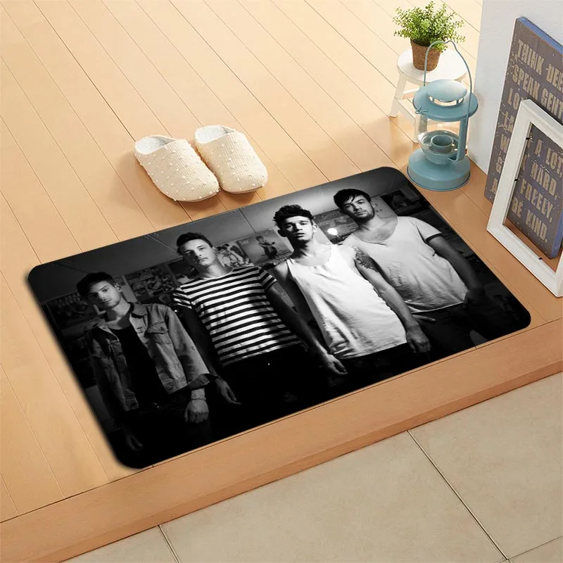 New Arrival Doormat The 1975 Band Home Mat Machine Made Anti Slip Carpet Living Room/Hallway Bath Mat Christmas Gift