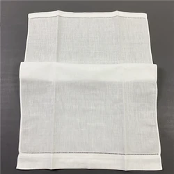 Home Textiles Fashion White Linen Tea Towel -14