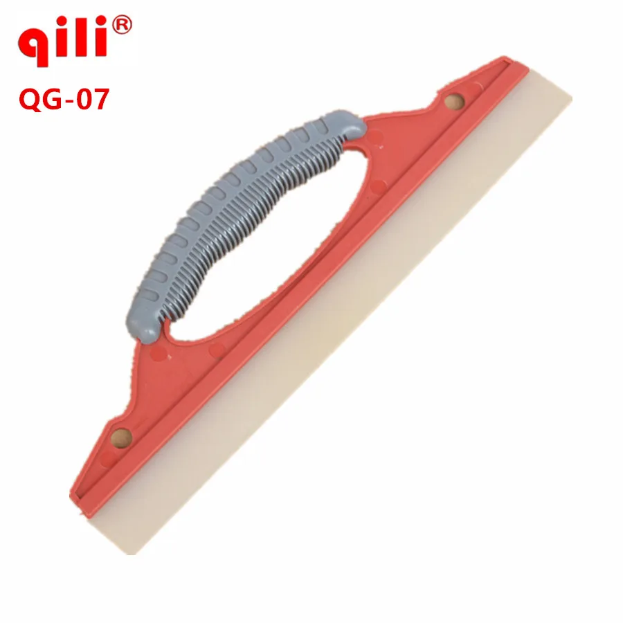 

Qili QG-17 D Shape Water Scraper Flexible Wiper Plate Squeegee Car Vinyl Film Wrapping Scrape Tools