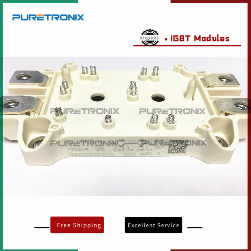 SEMIX252GB126V1 SEMIX202GB12E4S SEMIX202GB12VS SEMIX302GB126HDS وحدة IGBT الأصلية الجديدة