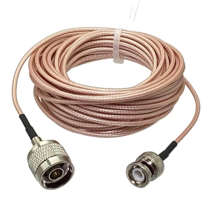 1Pcs RG316 N Male Plug to BNC Male Type Connector RF Coaxial Jumper Pigtail Extension Cable For Radio Antenna 4inch~20M