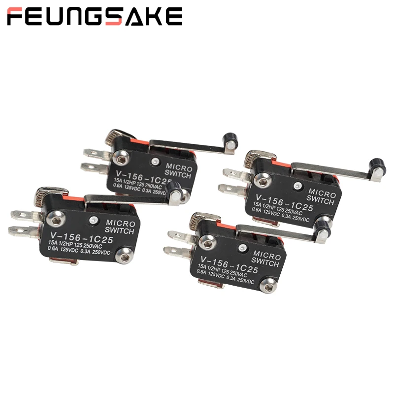 Micro limit switch micro V-156-1C25 15A 125 250VAC SPDT Momentary