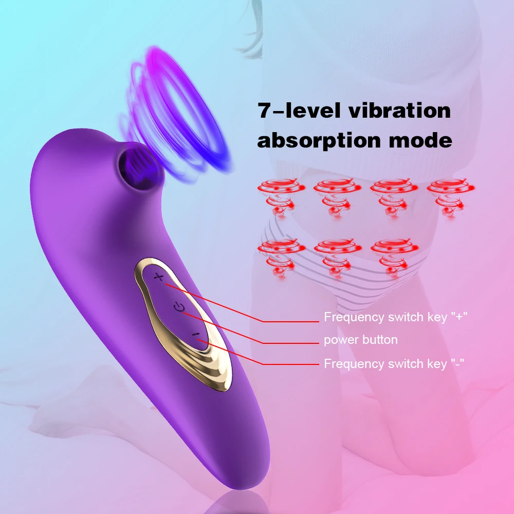 Powerful Sucking Vibrator For Women Clitoris Nipple Oral Vagina Vacuum Stimulator Female Massager Sex Toy Adults Goods for Women