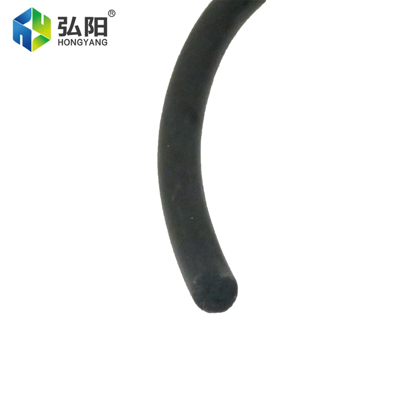 Black Sealing Strip Circular Diameter 6/8/10mm Vacuum Density Board Adsorption Table O-Shaped Sealing Strip CNC DIY Parts