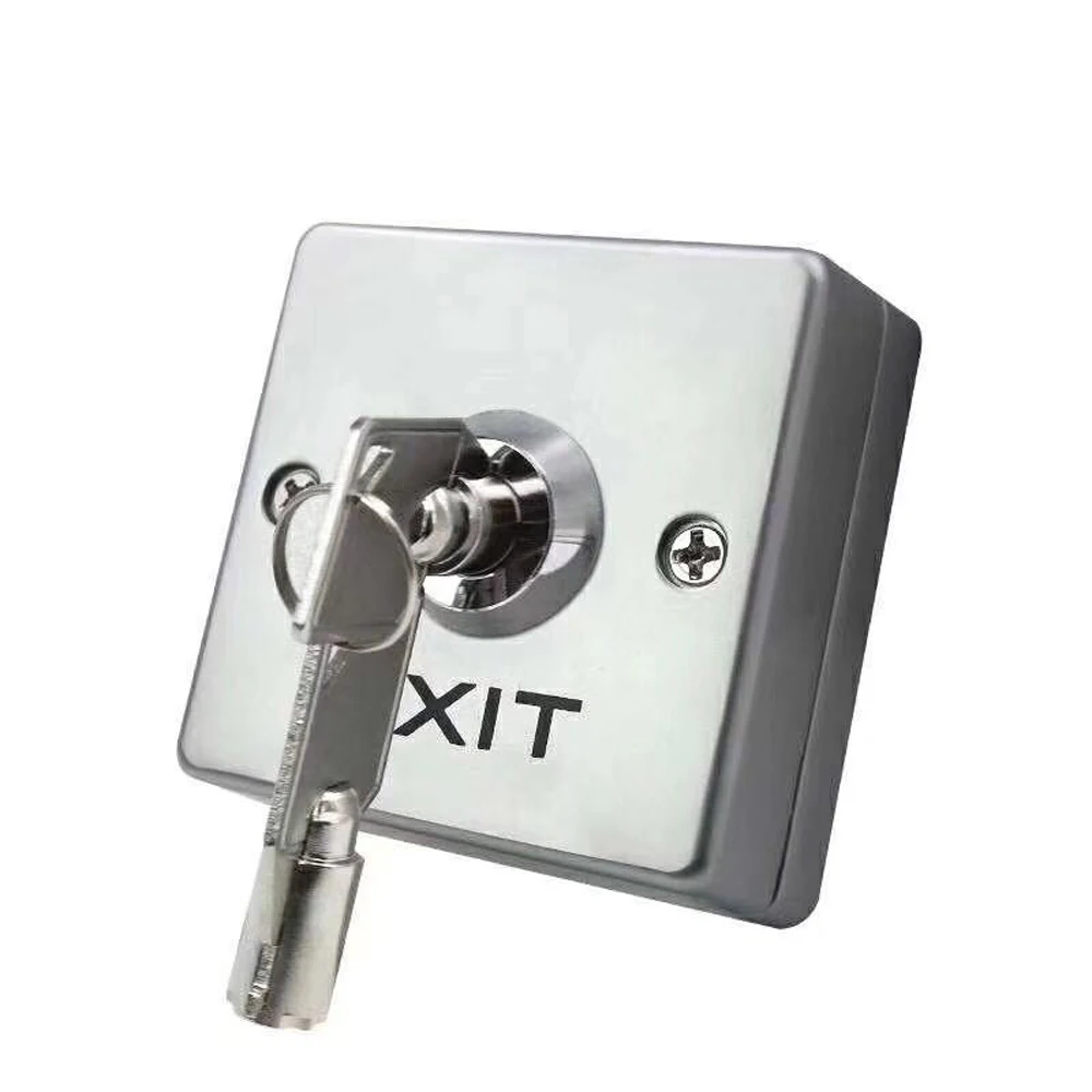 Zink-legierung Exit-Button Push-Schalter Tür Sensor Opener Release Für Access Control system