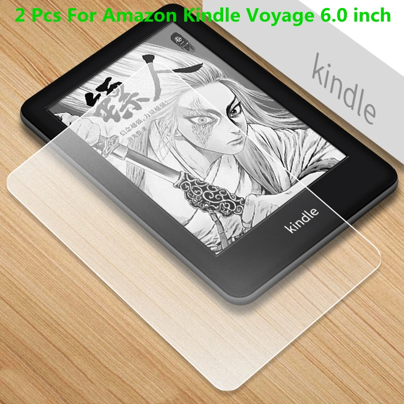 

Закаленное стекло для Amazon Kindle Voyage 6,0 дюйма, 2 шт., протектор экрана для Kindle Voyage 6,0, защитная пленка