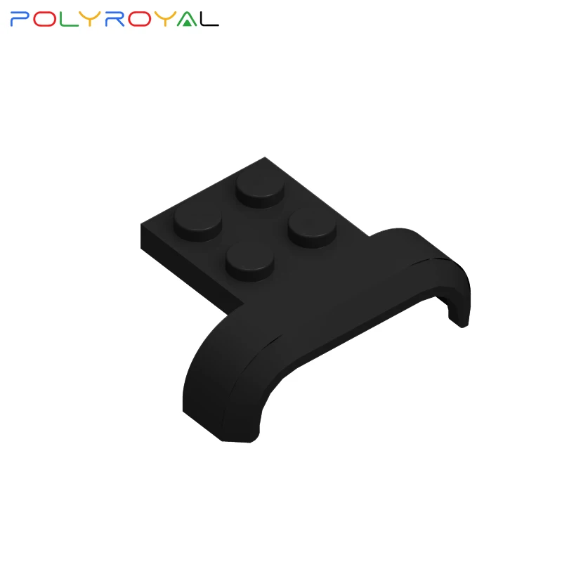 

POLYROYAL Building Blocks Technology parts Mudguard 3X4 with plate moc 10 PCS Educational toy for children 28326