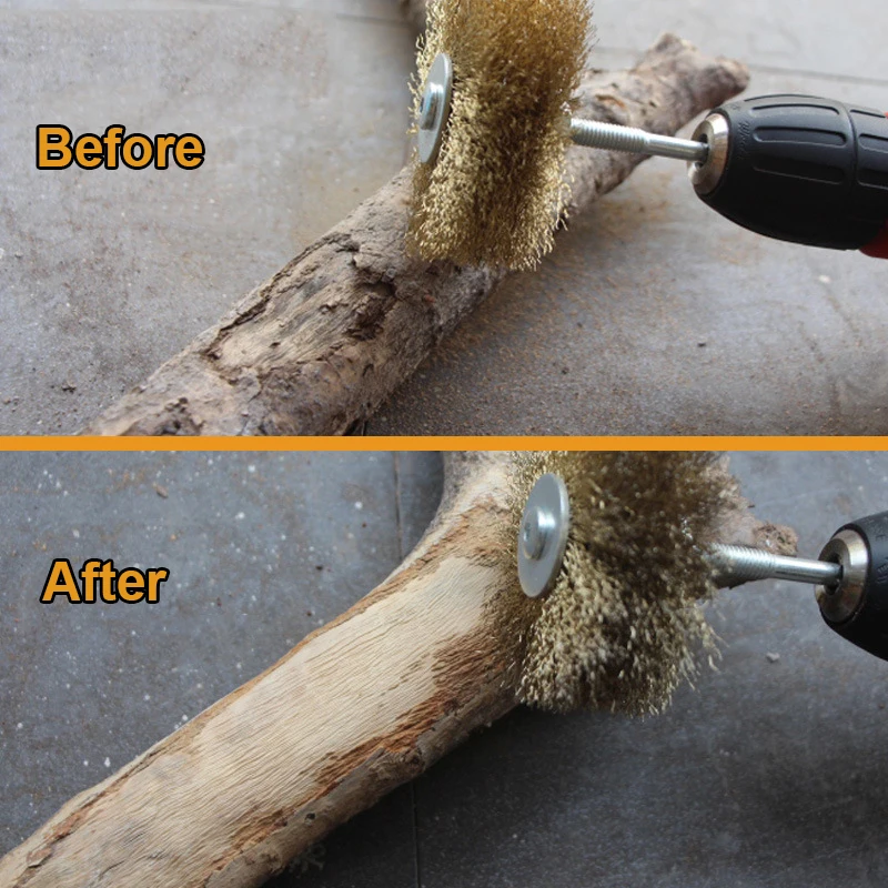 Set Roda Pemoles 5 In 1 untuk Alat Rotari Bor Pengasah Kayu Logam