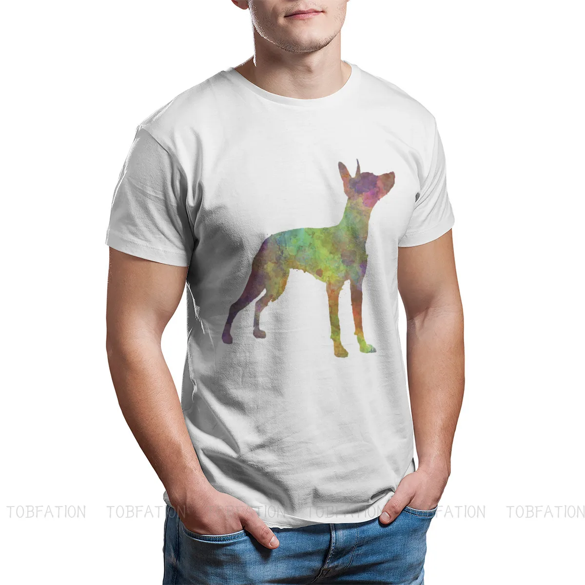 Xoloitzcuintli Unique TShirt Canadian Hairless Cat Sphynx Top Quality New Design Graphic  T Shirt Short Sleeve Hot Sale