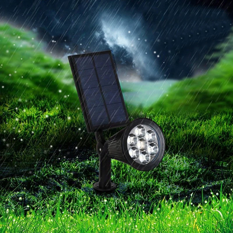 New 18 Led Solar Gazon Lamp Spotlight Adjustable IP65 Waterproof Outdoor Garden Light Verstelbare Tuin Landschap Lamp Lawn Lamp