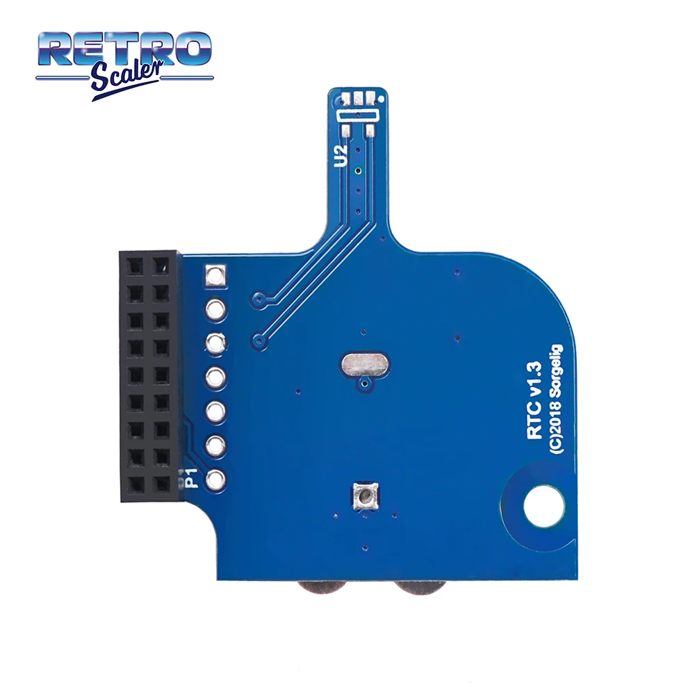 RetroScaler-Carte d'horloge en temps réel pour MisTer FPGA, soudage manuel, RTC