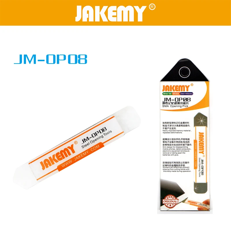 Baru Jakemy JM-OP08 Layar Sentuh Pembukaan Pry Alat Mobile Phone Membongkar Perbaikan Fleksibel Sulit Alat Tangan untuk iPhone iPad