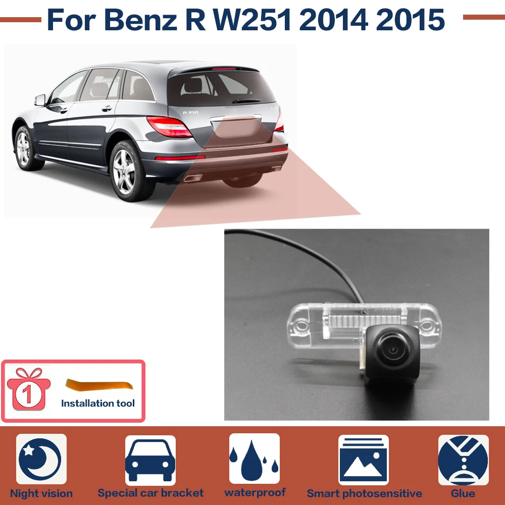 

For Benz R W251 2014 2015 Night Vision Full HD Car Rear View Reverse Backup Camera High Quality CCD