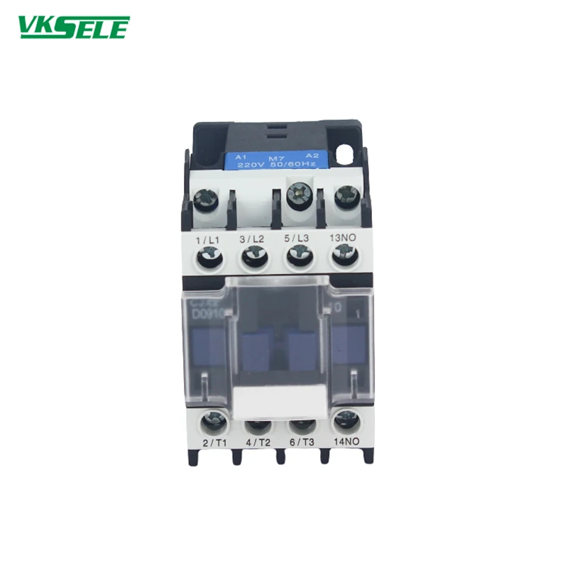 Factory LC1-D09 CJX2-09 3 poles 9A 24v 48v 110v 220v 380v coil AC Magnetic Contactor