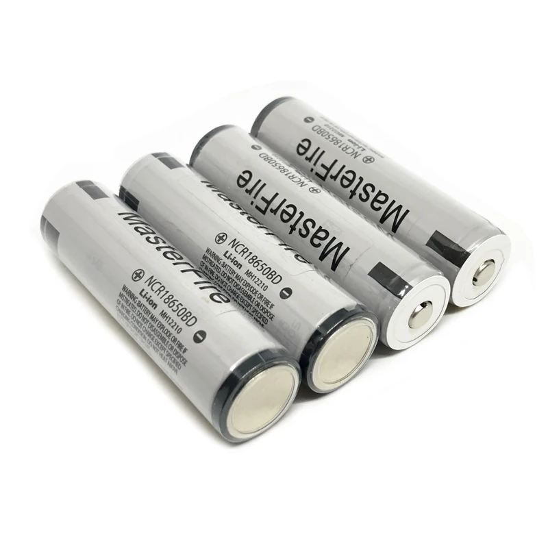 

18pcs/lot MasterFire Protected Original 18650 battery high drain NCR18650BD 3200mAh 3.7V batteries 10A discharge for Panasonic