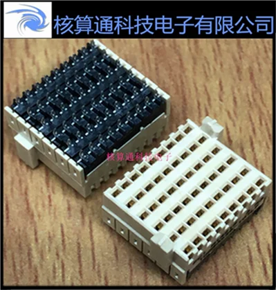 Sold in one 10043546-101LF imported original 54pin 1.4mm pitch backplane connector 1PCS can also be ordered in a pack of 10pcs