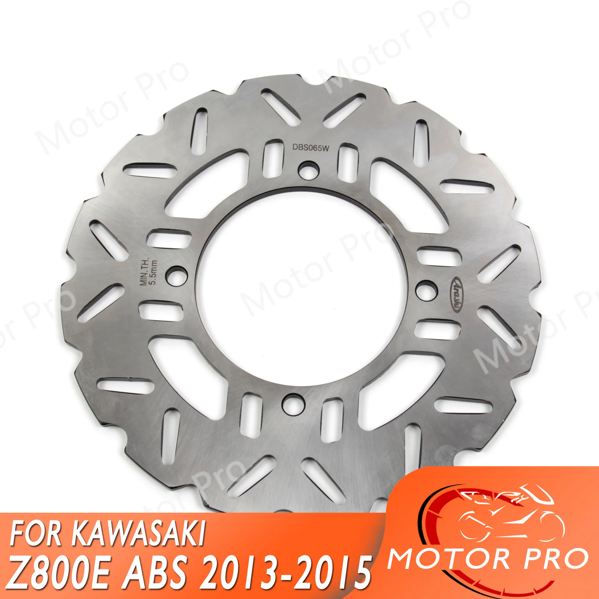 

Z 800E Rear Brake Disc For Kawasaki Z800E ABS 2013 2014 2015 2016 Z800 Motorcycle Accessories Brake Disk Rotor CNC Aluminum New