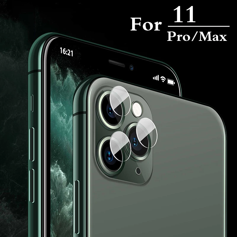 

2Pcs Glass for iPhone X XR XS 11 Pro Max Tempered Glass Lens Screen Protector protective Film on iPhone 7 8 6s Plus X Lens