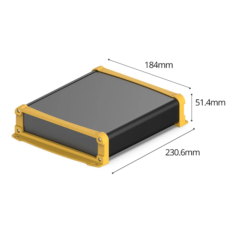 180W45H Junction Equipment Enclosure Electric Instrument Aluminum Manufacture Project Custom Junction DIY Electronics Box