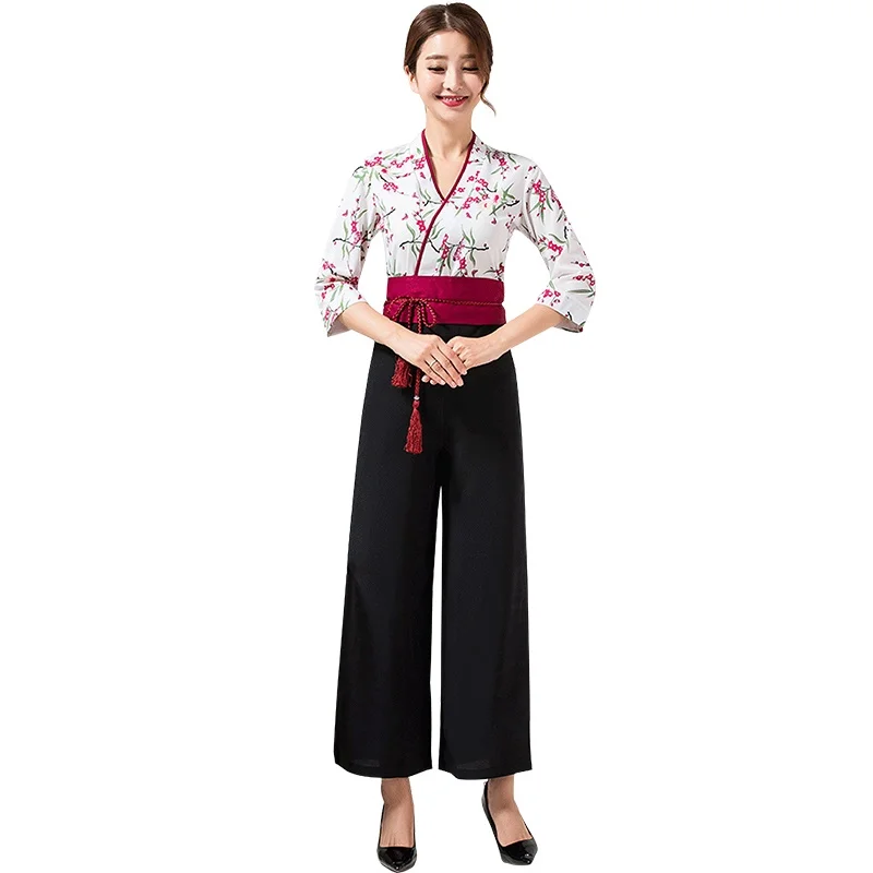 Korean Beauty Salon Uniforms Massage Sauna Foot Bath Workwear Beauty Clothing Beautician Work Clothes Uniform Spa Uniform DD2746