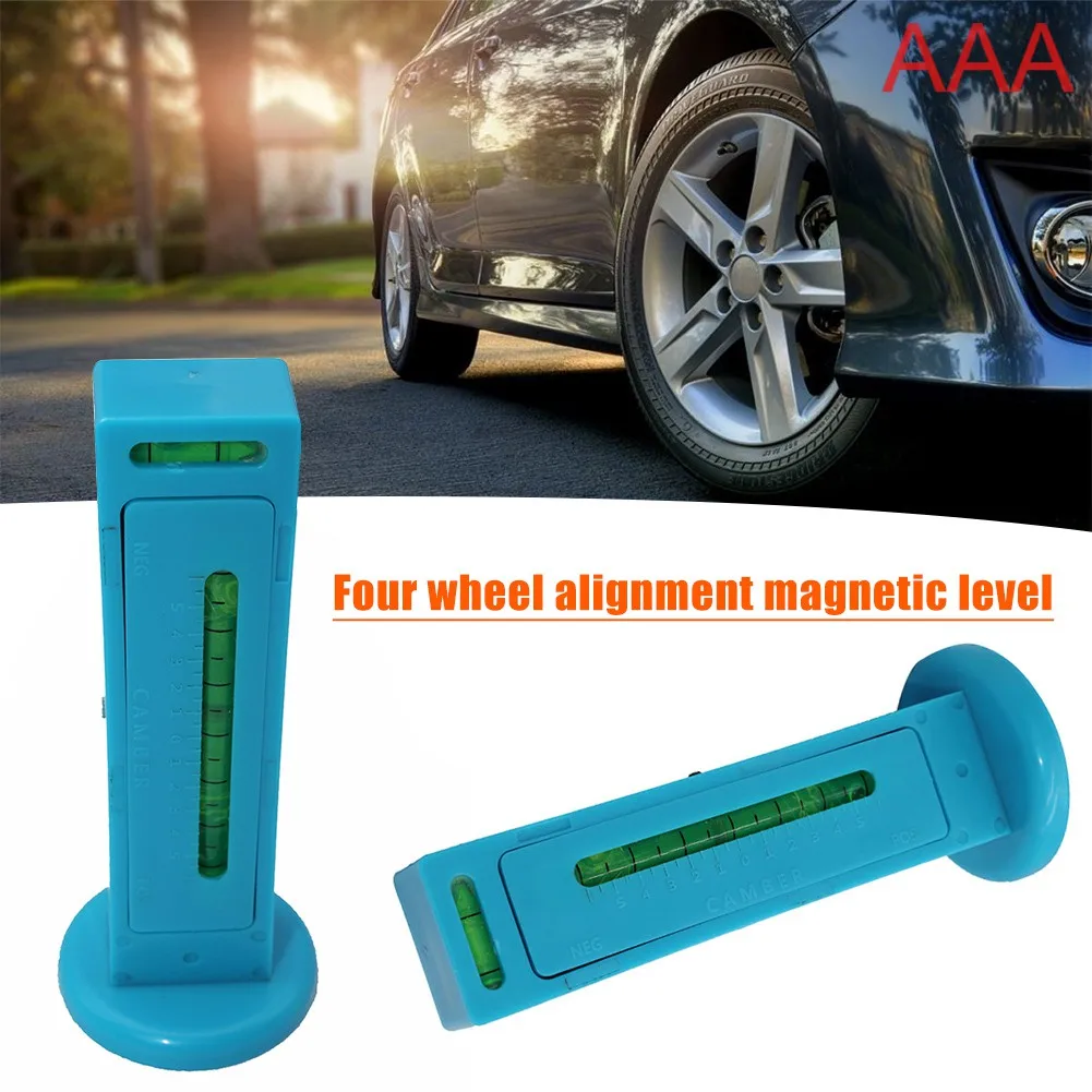 

Magnetic Level Gauge Magnets Positioning Measuring Tool Four Wheel Car Alignment Aids Camber Adjustment Accurate