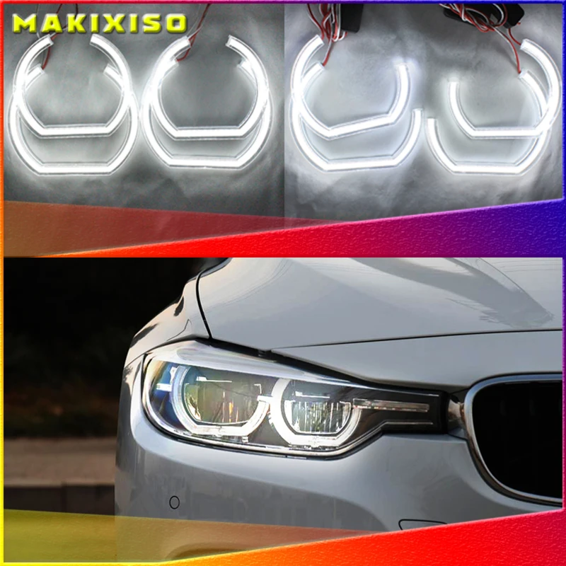 

DTM Style Crystal LED Angel Eyes Halo Rings Light kits For BMW X3 F25 2010-2014 Halogen Headlight Car styling 2013 2012 2011