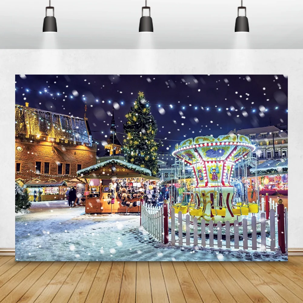 Laeacco الطفل الحصان كاروسيل تسلية حزب صورة التصوير الخلفيات التصوير الخلفيات صورة المتصل استوديو الصور