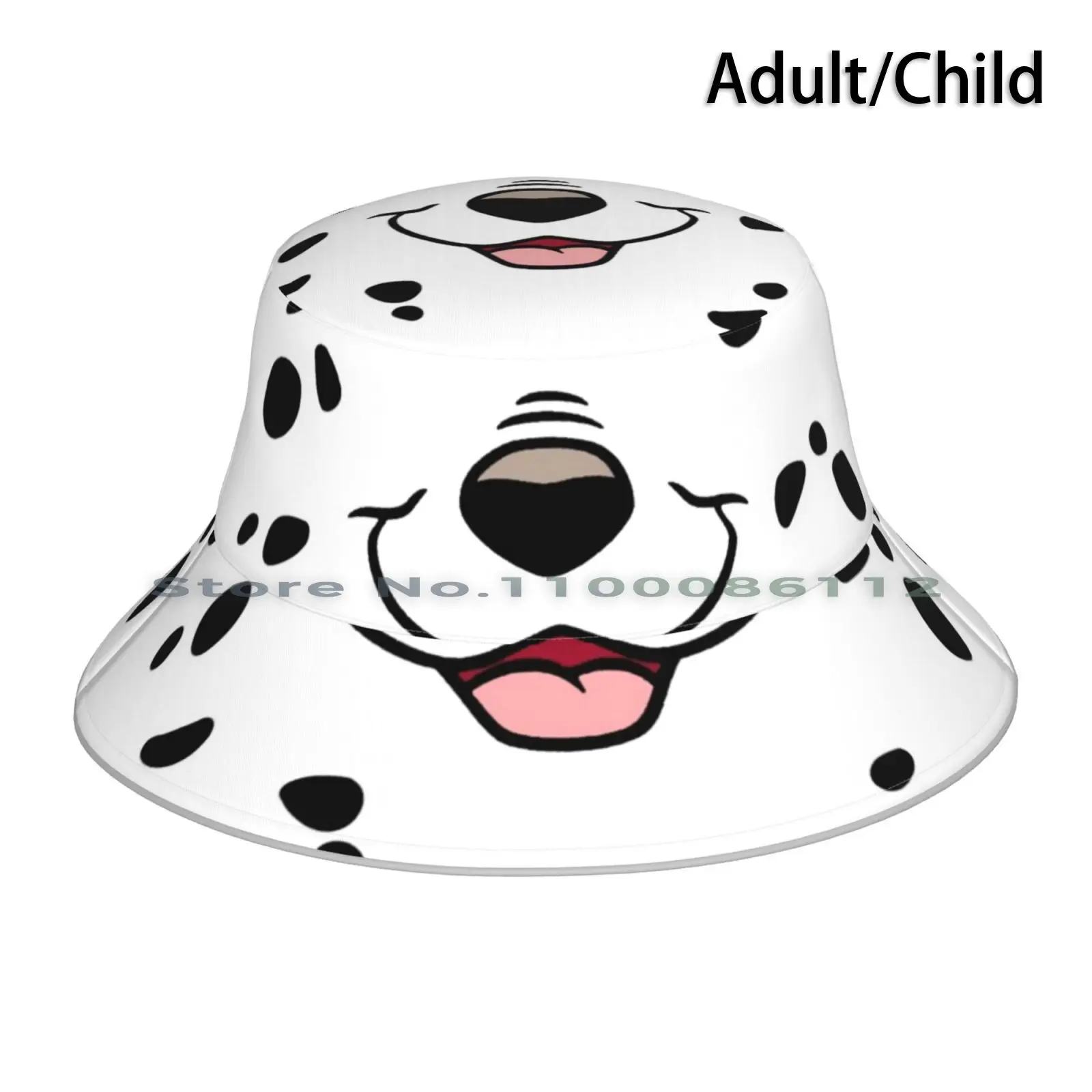 Dogo Bucket Hat Sun Cap Pet Cat Smile Teeth Dog Mouth Furry Happy Adorable Anime Cheeky Facemask Kawaii Sweet Whiskers Black