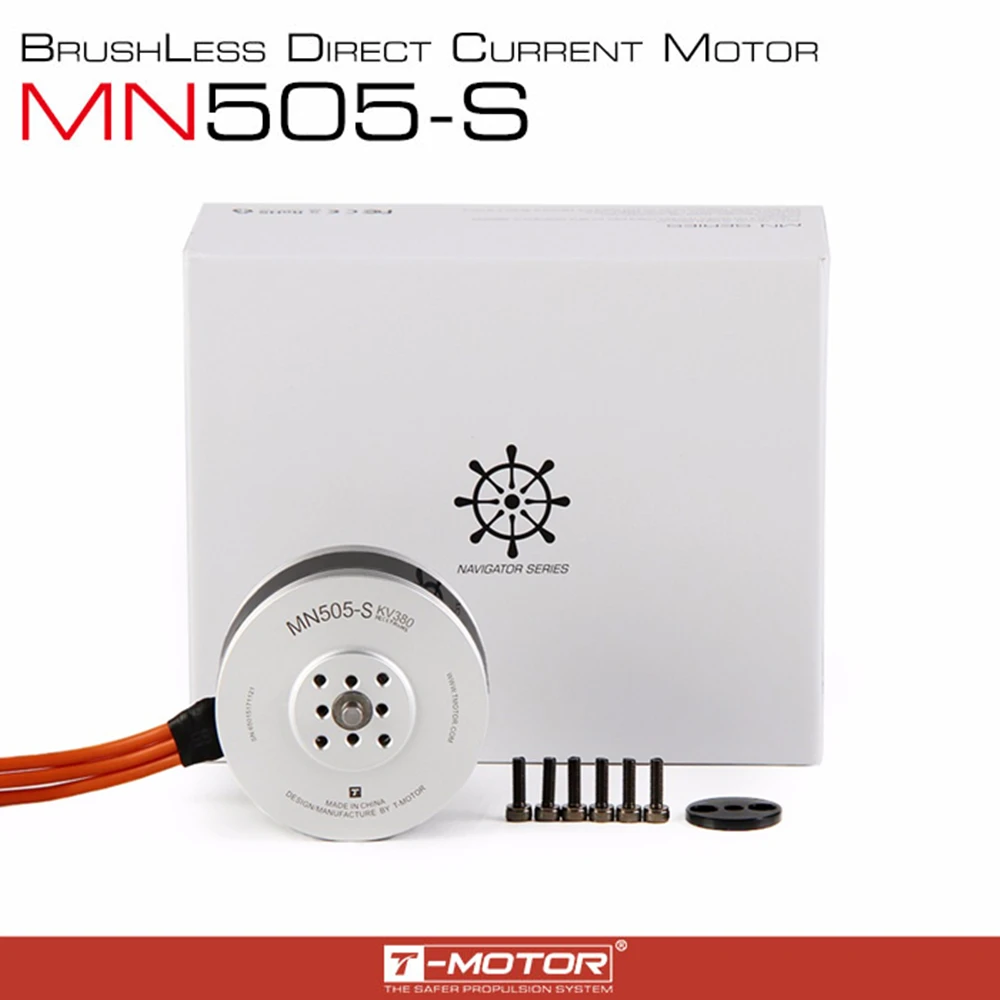 

T-MOTOR MN505-S KV320/KV380 RC UAV Brushless Motor Anti-high temperature / Anti-overload Dust-resistance / Waterproof