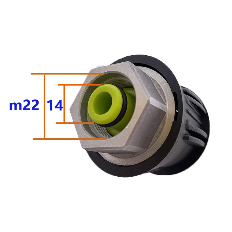 For Nilfisk Stihl BOSCH High Pressure Washer Outlet Hose Adaptor Connecter Spray Water Gun Car Wash Hose Joint Accessories