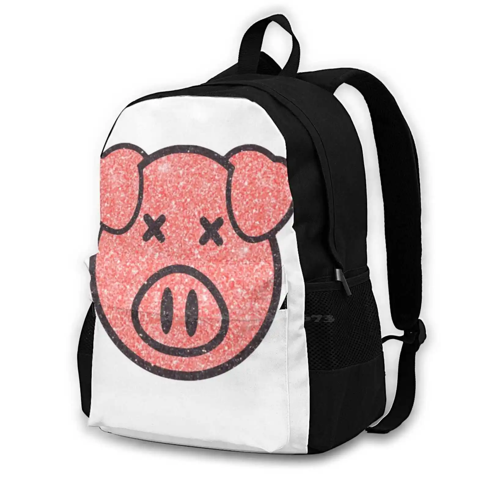 

Shane Dawson Pig Logo Glitter New Arrivals Unisex Bags Student Bag Backpack Shane Dawson Pink Pig Pig Logo Youtube Oink Palate