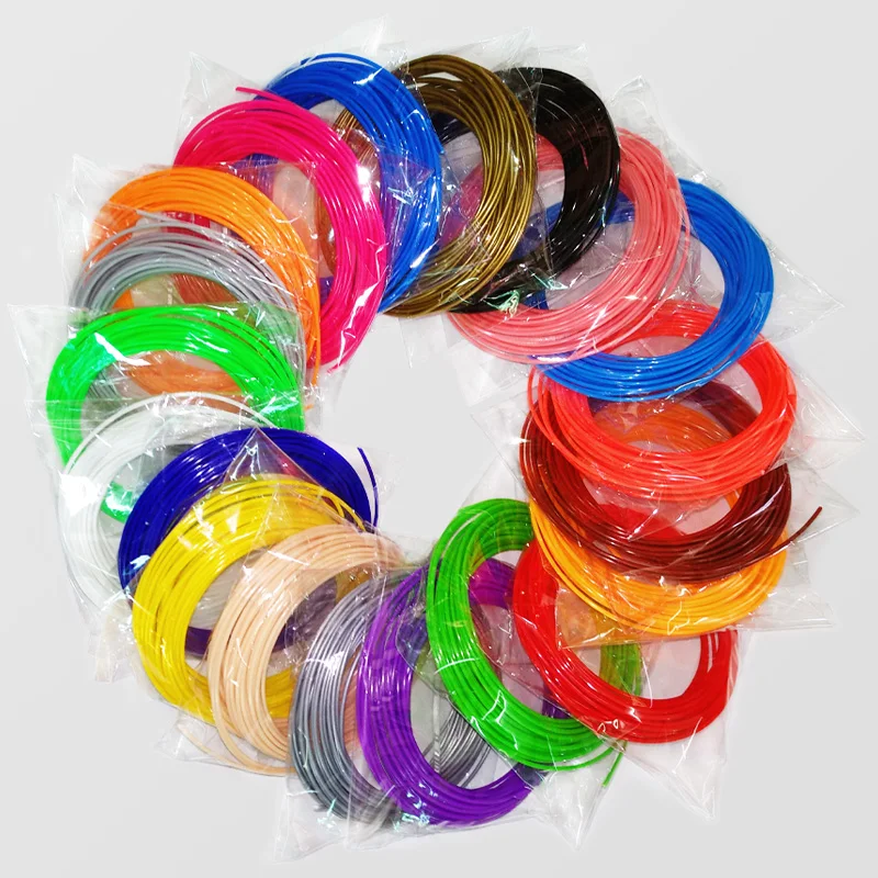 Quality product pla/abs 1.75mm 20 colors 3d printer filament pla 1.75mm 3d pen plastic 3d printer abs filament 3d filament abs