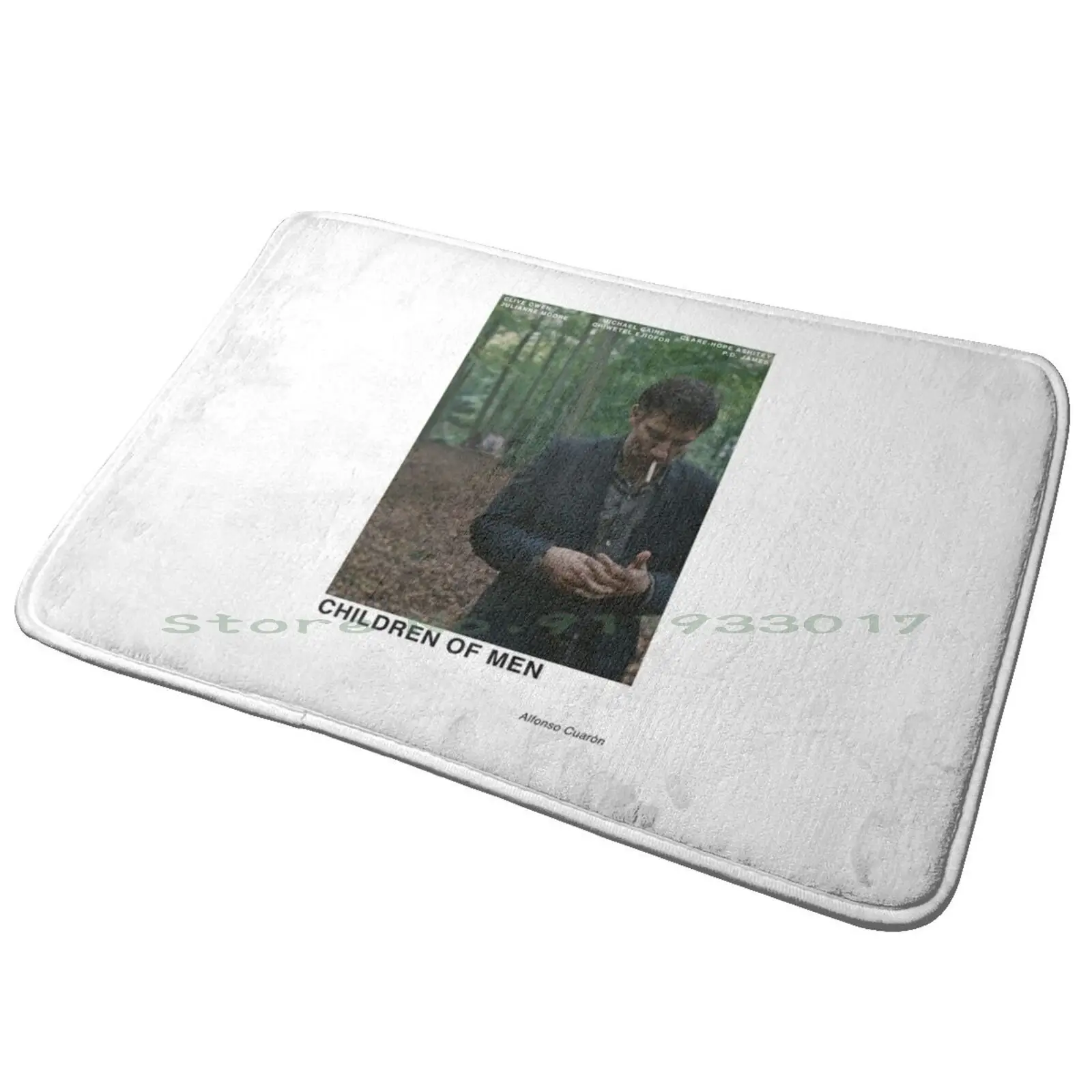 Children Of Men Entrance Door Mat Bath Mat Rug Children Men Clive Owen Julianne Moore Michael Caine Alternate Minimalist