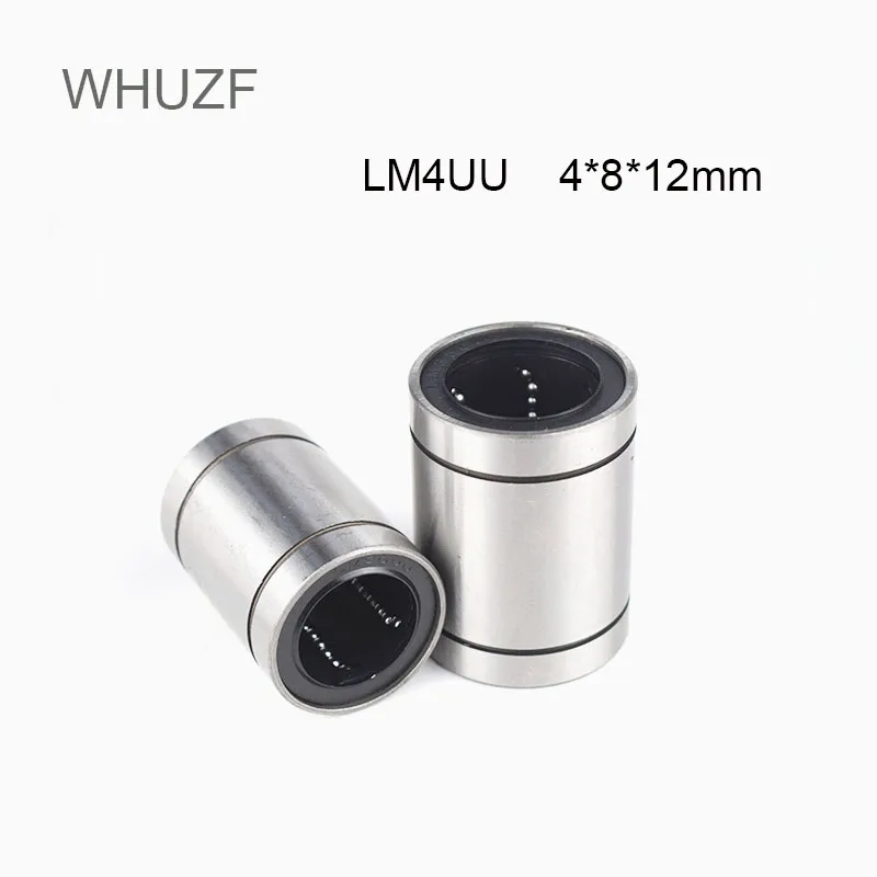 

10/20 шт./партия, линейная втулка LM4UU LM4 4*8*12 мм