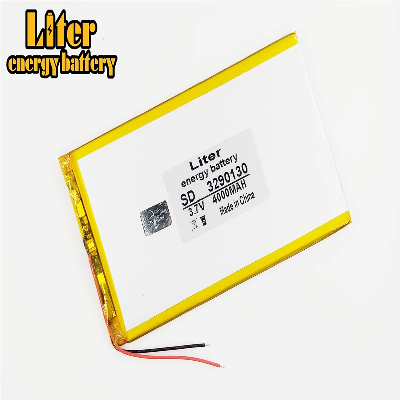 Good Qulity 3.7V,4000mAH,3290130 Polymer lithium ion / Li-ion battery for TOY,POWER BANK,GPS,tablet pc 7 inch 8 inch 9i