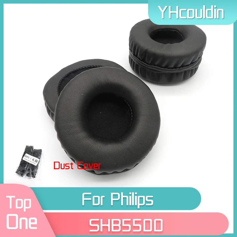 YHcouldin Earpads For Philips SHB5500 SHB5500BK/00 Headphone Replacement Pads Headset Ear Cushions