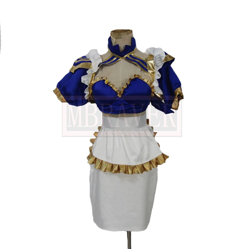 

FGO Fate/Grand Order Caster Scheherazade Maid Dress Halloween Carnival Birthday Party Cosplay Costume Custom Made Any Size