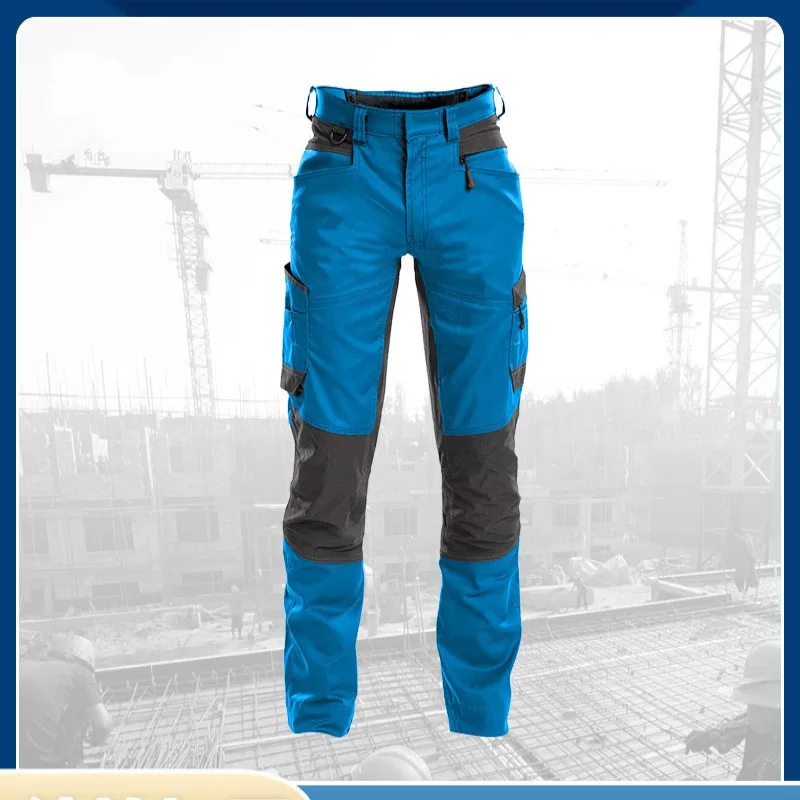 Men\'s Overalls New Men Cargo Pants Spring Cotton Baggy Trousers Pants Male Multi-pockets Casual Long Trousers Plus Size 42