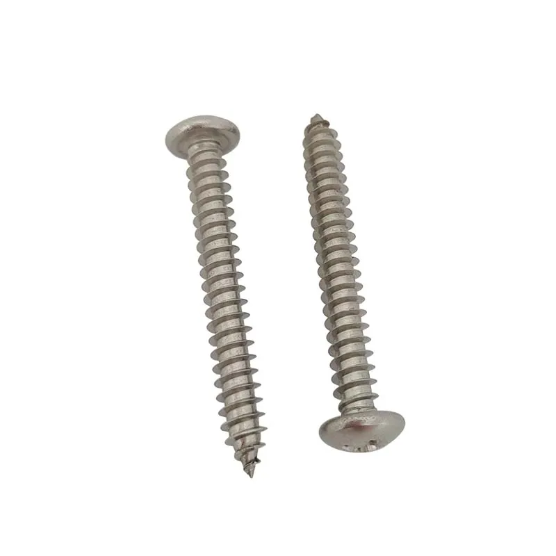 【 M5 * 40 】 304 Rvs Cross Phillips Pan Ronde Kop Zelftappende Schroef