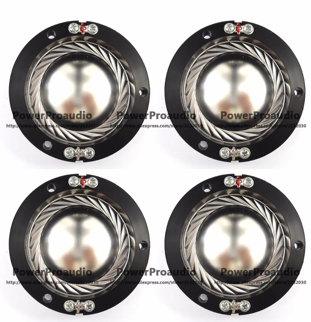 4PCS Aluminum Diaphragm Fit For Altec Lansing Speaker 604 802 804 8 or  16 Ohm