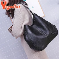 Yogodlns, bolso de mano Vintage para mujer, bolsos de lujo de diseñador, bolso de hombro para mujer, bolsos con asa superior, marca de moda
