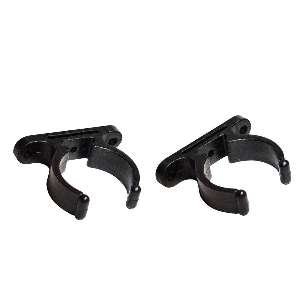 2pcs Boat Hook Clip Fit 38MM 1-1/2\' Dia Pole Tube Kayak Paddle Holder Split Clip Paddle Rod Keeper Boat Hook Clip