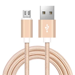 Micro USB Charging Cable for iPhone XR XS Samsung S6 S7 Edge Huawei P8 Mate 7 8 Honor 6 7 7C 7X 8X 9i OPPO R11 R15 Redmi 10A 12C