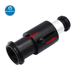 38mm CTV 스테레오 현미경 카메라 어댑터 23.3mm C 마운트 산업용 비디오 현미경 카메라 어댑터 튜브 현미경 부품