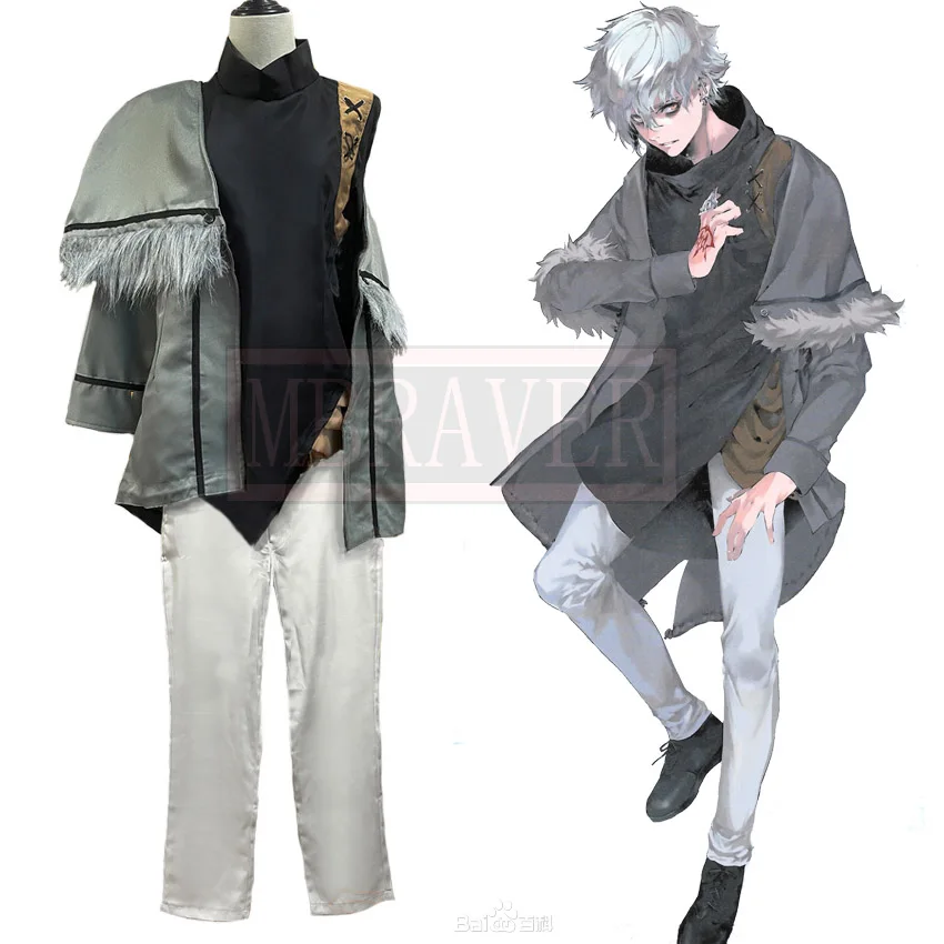 Fate Grand Order FGO Kadoc Zemlupus Cosplay Costume Halloween Christmas Party Uniform Custom Made Any Sizes