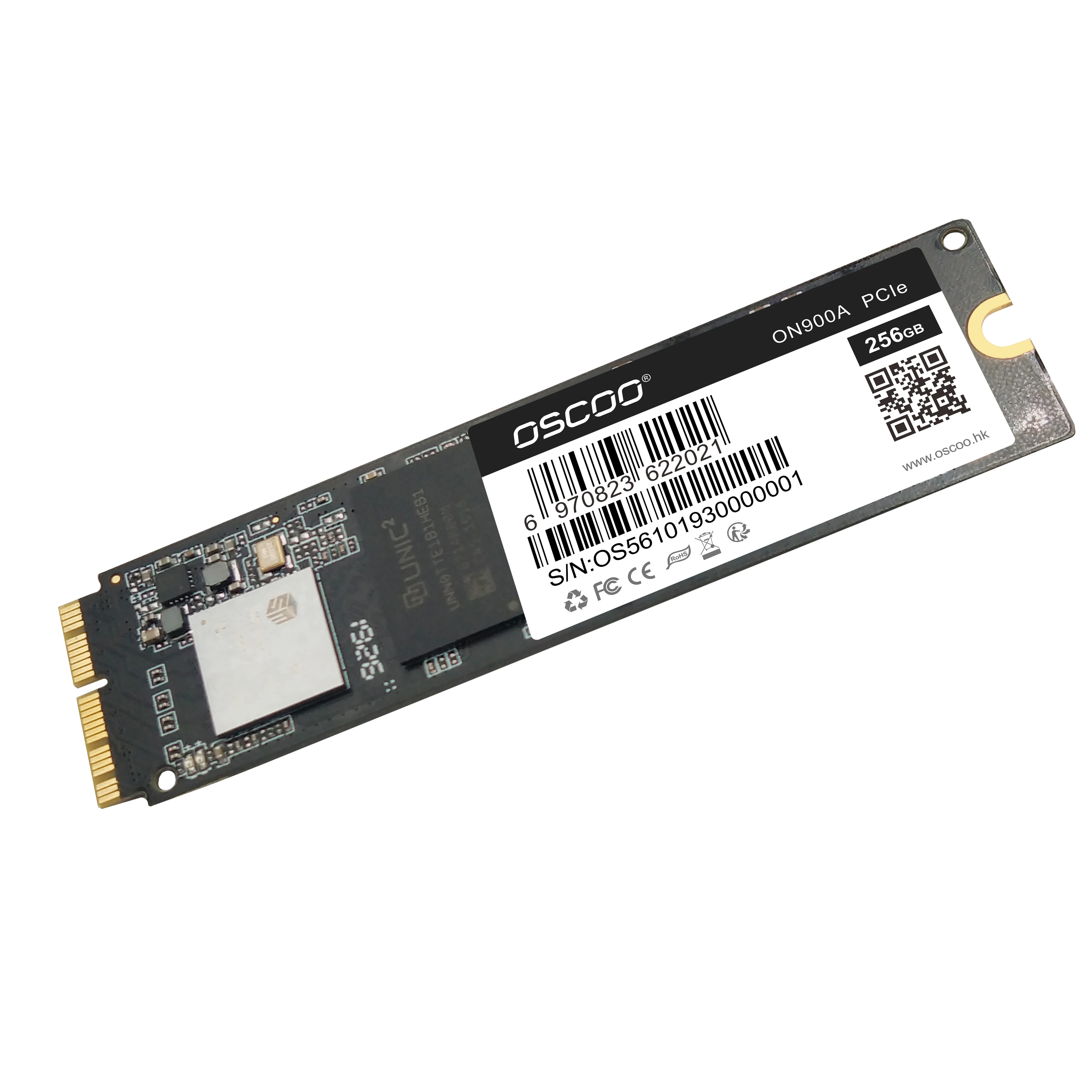 OSCOO M.2 NVMe PCIe Whole SSD for MacBook 256GB 512GB 1TB Internal Solid State Drive